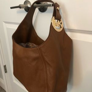 Michael Kors Brown Satchel Bag